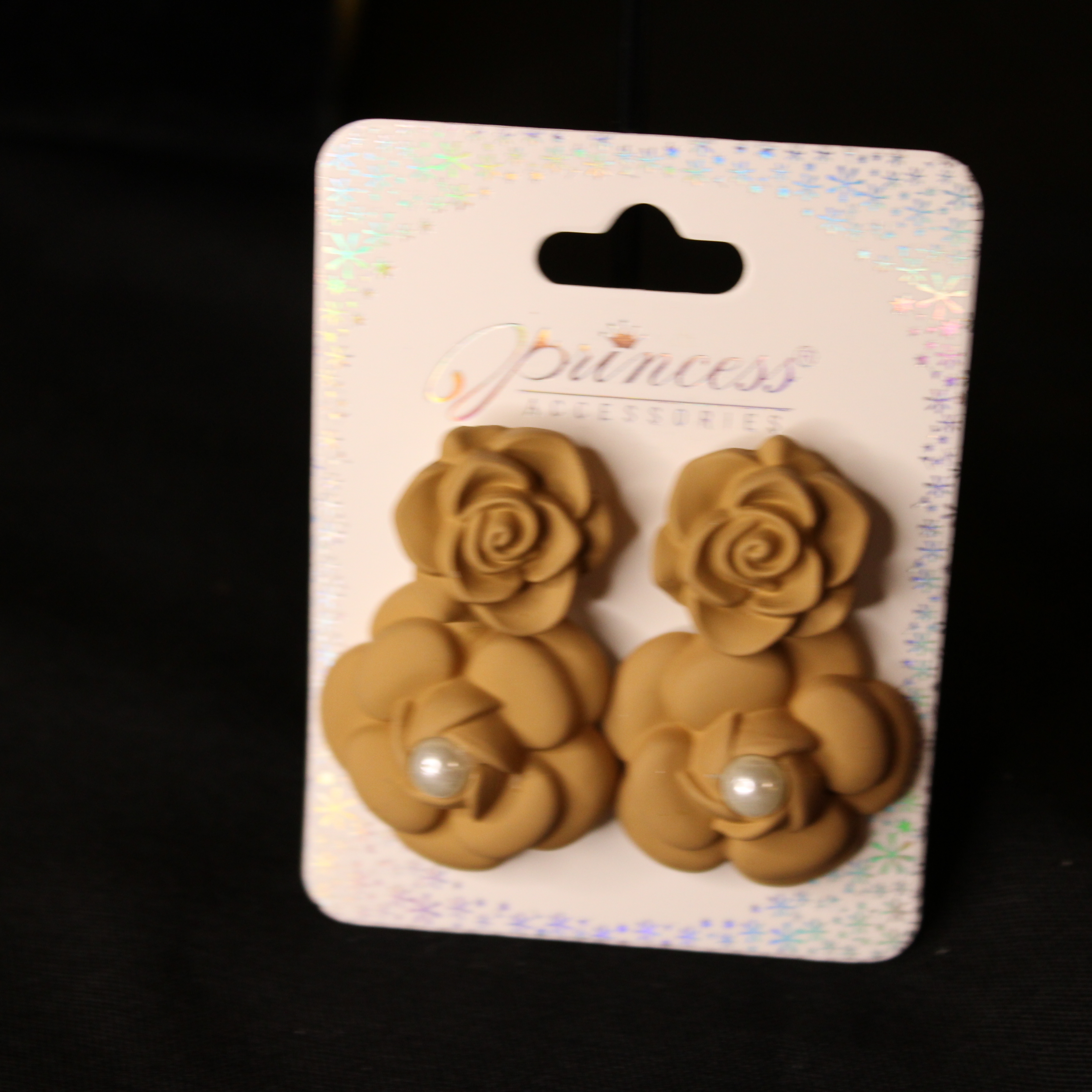 Princess Accessories Floral Earrings